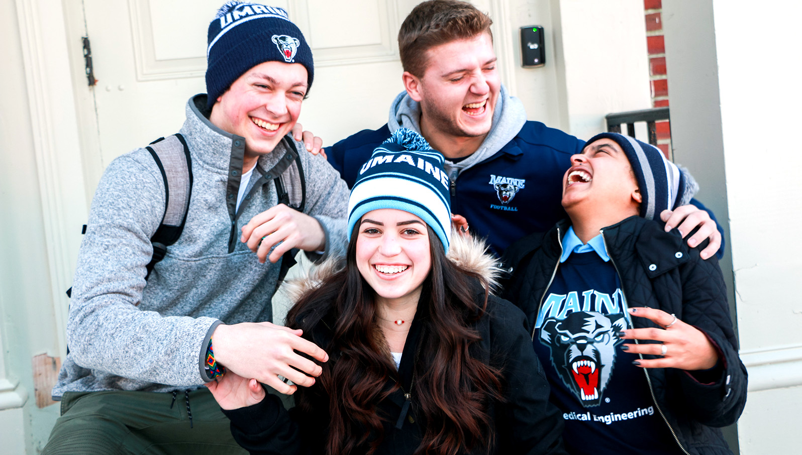 A photo of student smiling