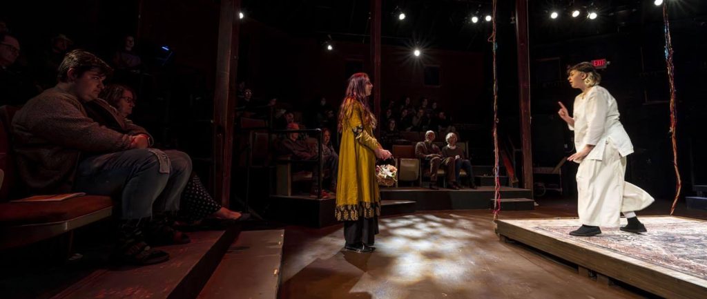 A photo of a play in UMaine's Pavilion Theatre