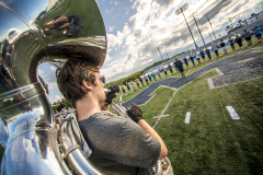 Our Marching Band is incredible to watch on a beautiful fall day